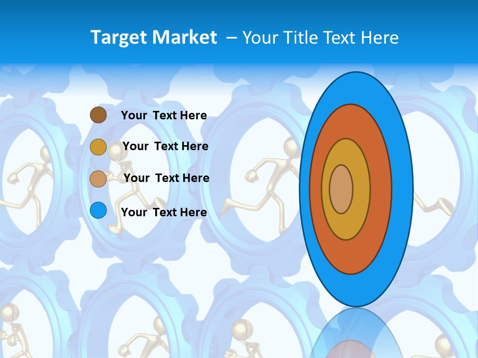 Dynamic Guys Metaphor PowerPoint Template