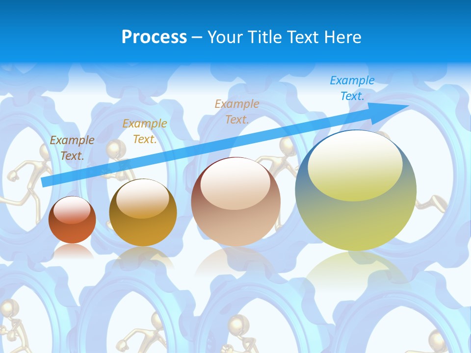 Dynamic Guys Metaphor PowerPoint Template