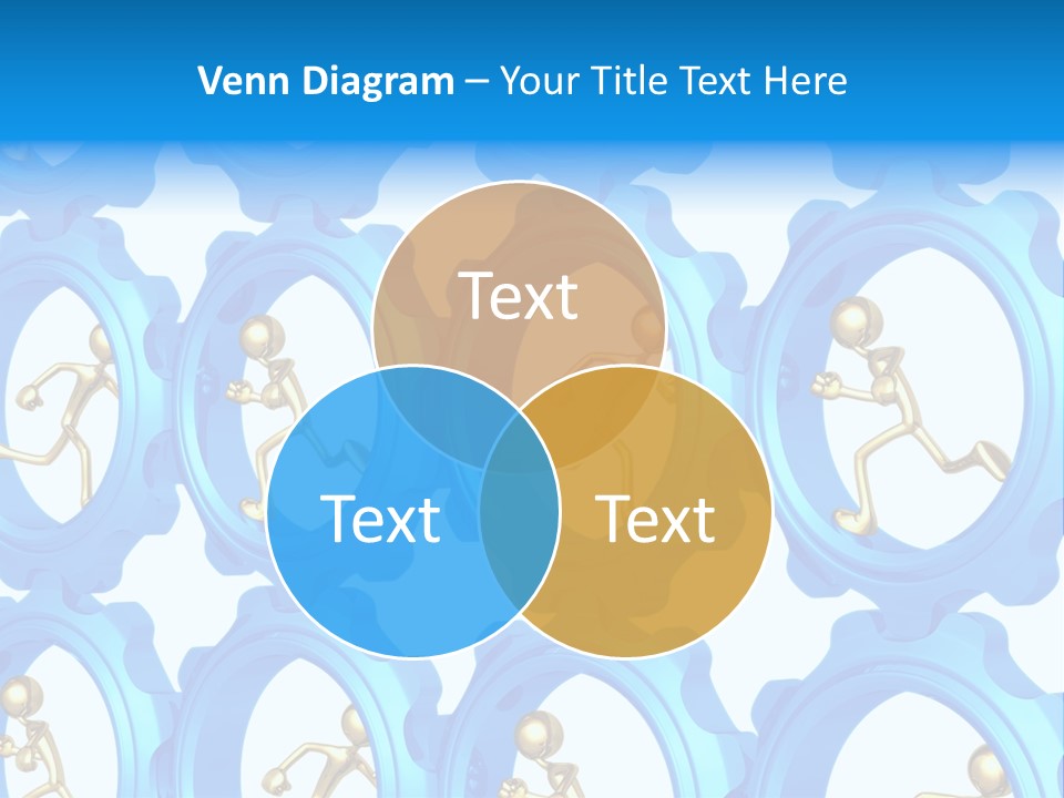 Dynamic Guys Metaphor PowerPoint Template