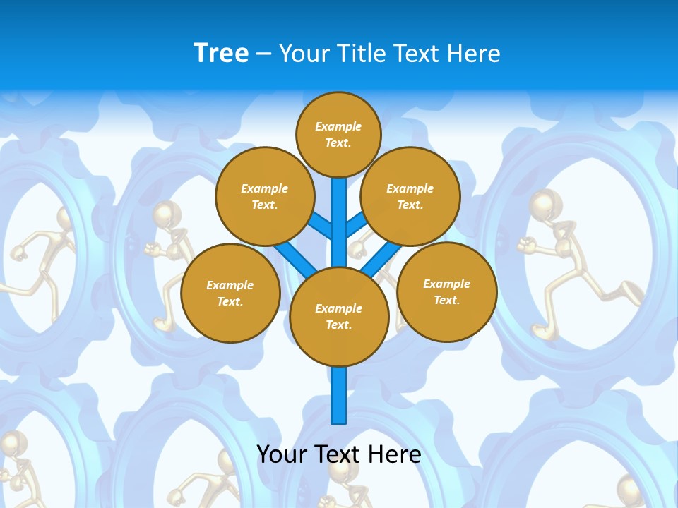 Dynamic Guys Metaphor PowerPoint Template