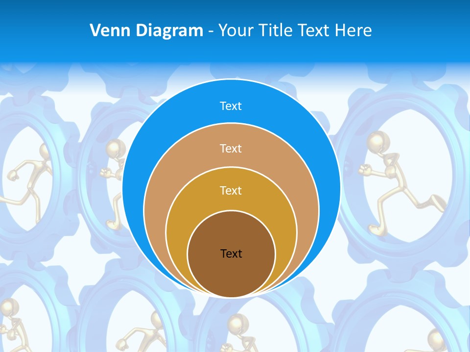 Dynamic Guys Metaphor PowerPoint Template