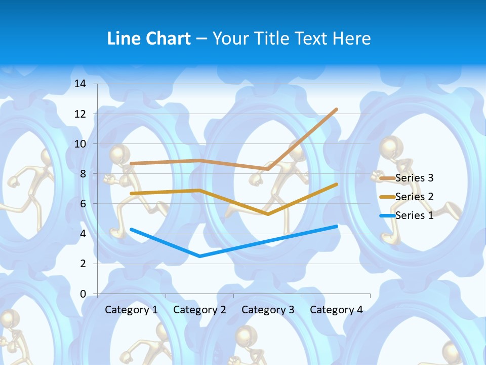 Dynamic Guys Metaphor PowerPoint Template