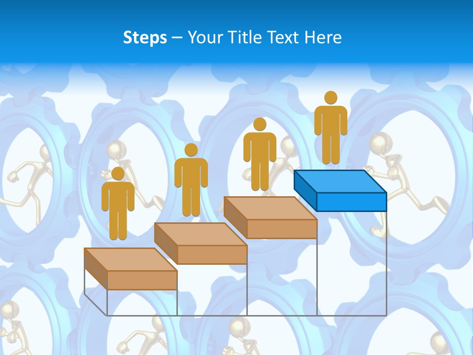 Dynamic Guys Metaphor PowerPoint Template