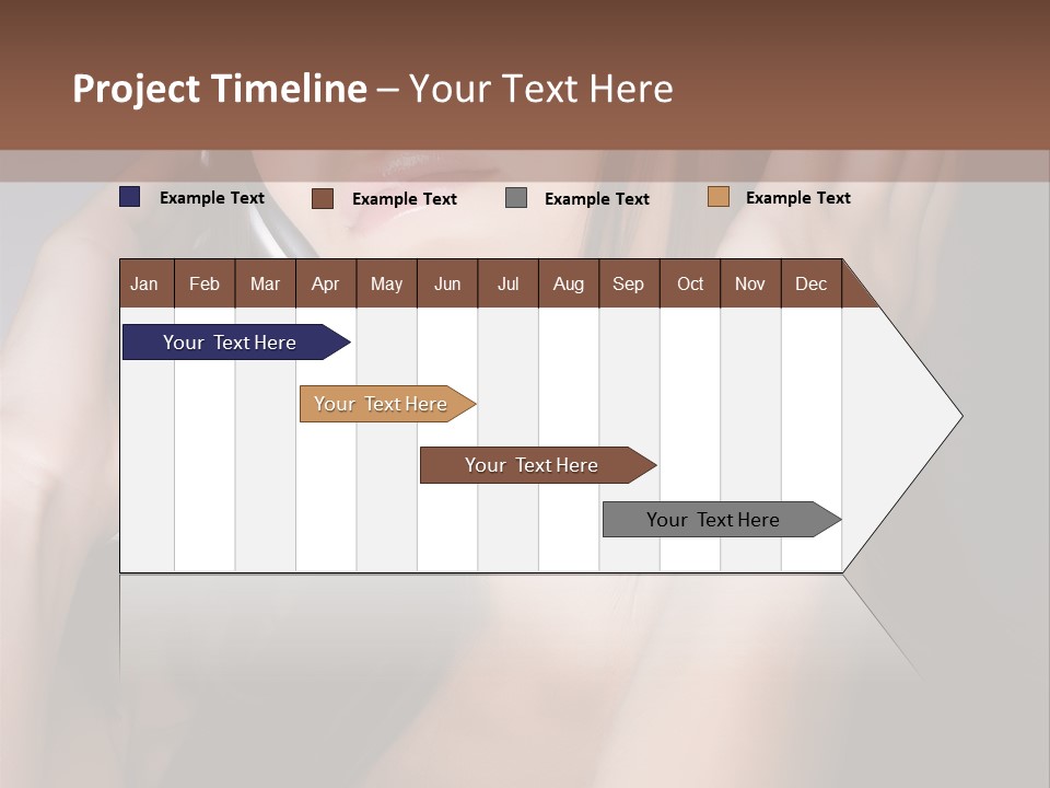 Leaving Confident Clouds PowerPoint Template