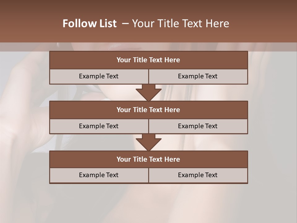 Leaving Confident Clouds PowerPoint Template