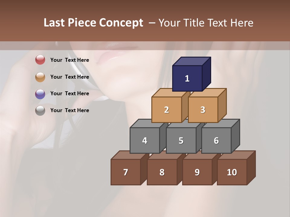 Leaving Confident Clouds PowerPoint Template