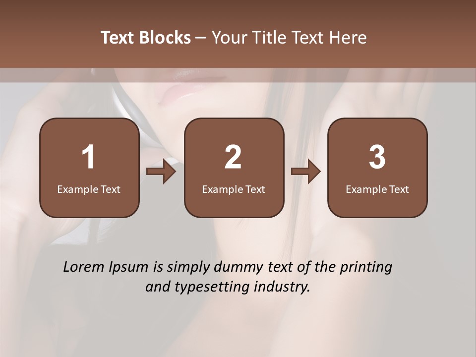 Leaving Confident Clouds PowerPoint Template