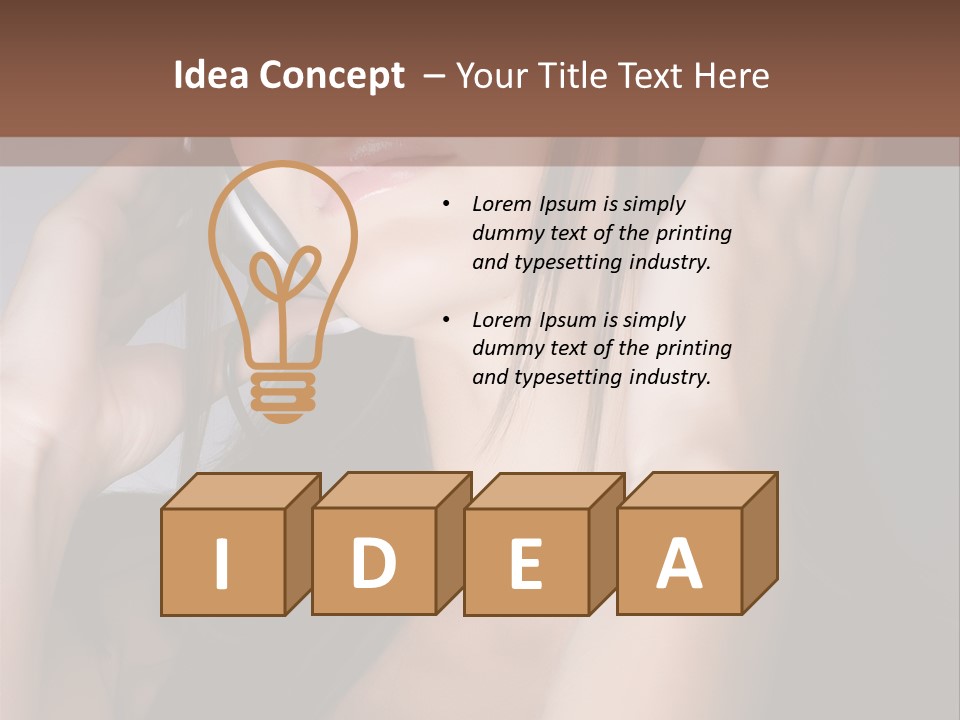 Leaving Confident Clouds PowerPoint Template