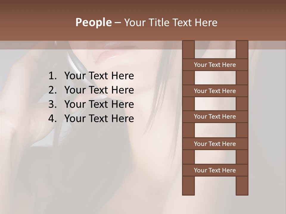 Leaving Confident Clouds PowerPoint Template