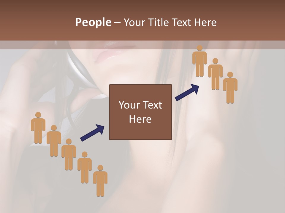 Leaving Confident Clouds PowerPoint Template