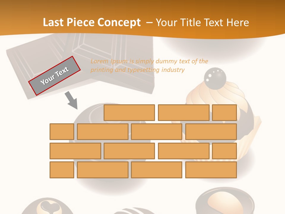 Pattern Coffee Cup PowerPoint Template