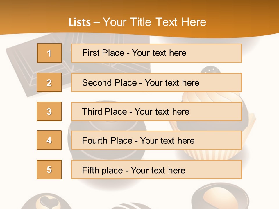Pattern Coffee Cup PowerPoint Template