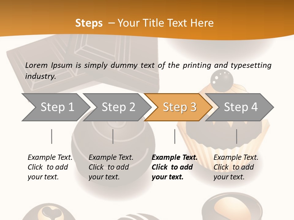 Pattern Coffee Cup PowerPoint Template