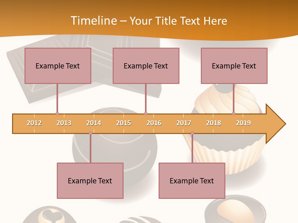 Pattern Coffee Cup PowerPoint Template