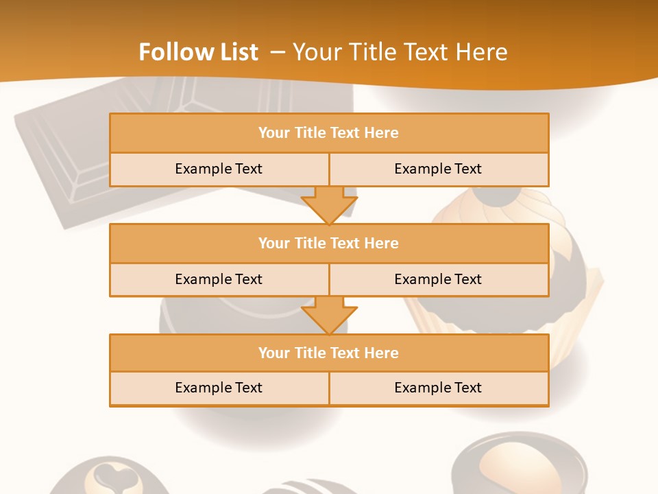Pattern Coffee Cup PowerPoint Template