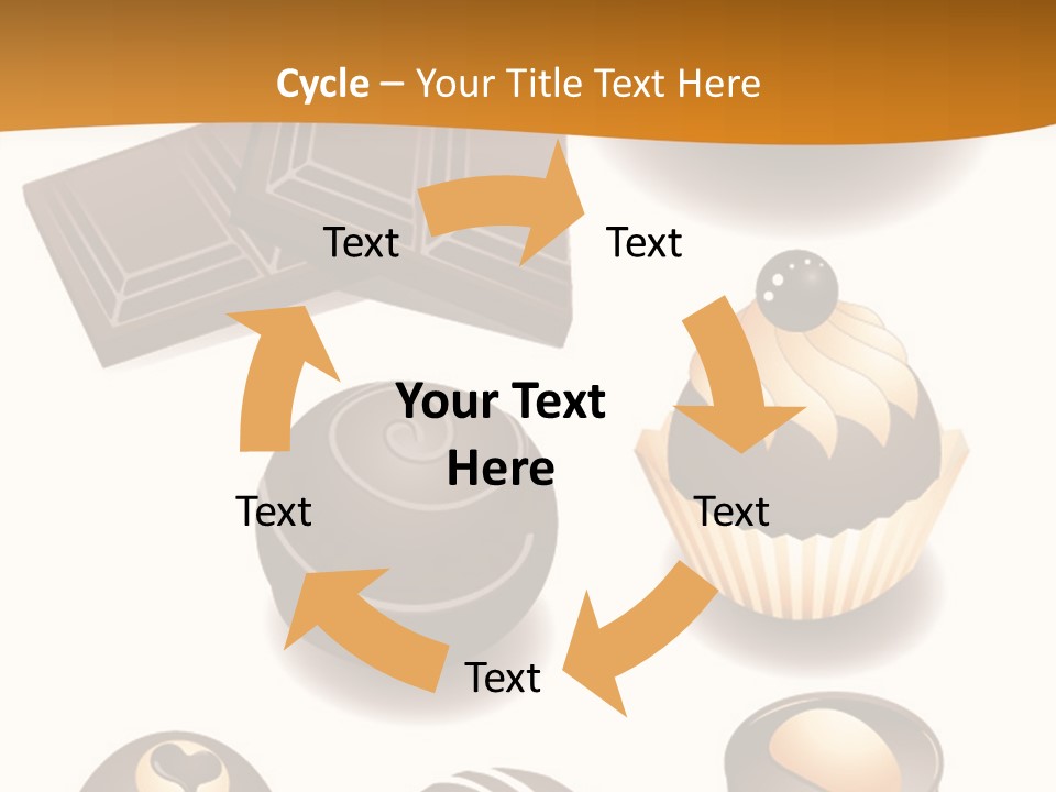 Pattern Coffee Cup PowerPoint Template