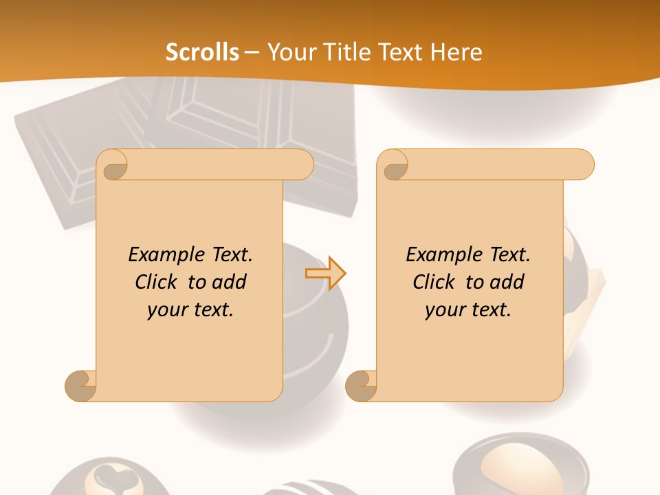Pattern Coffee Cup PowerPoint Template