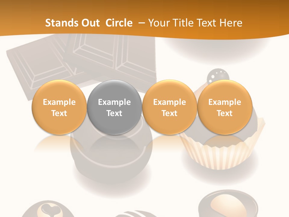 Pattern Coffee Cup PowerPoint Template