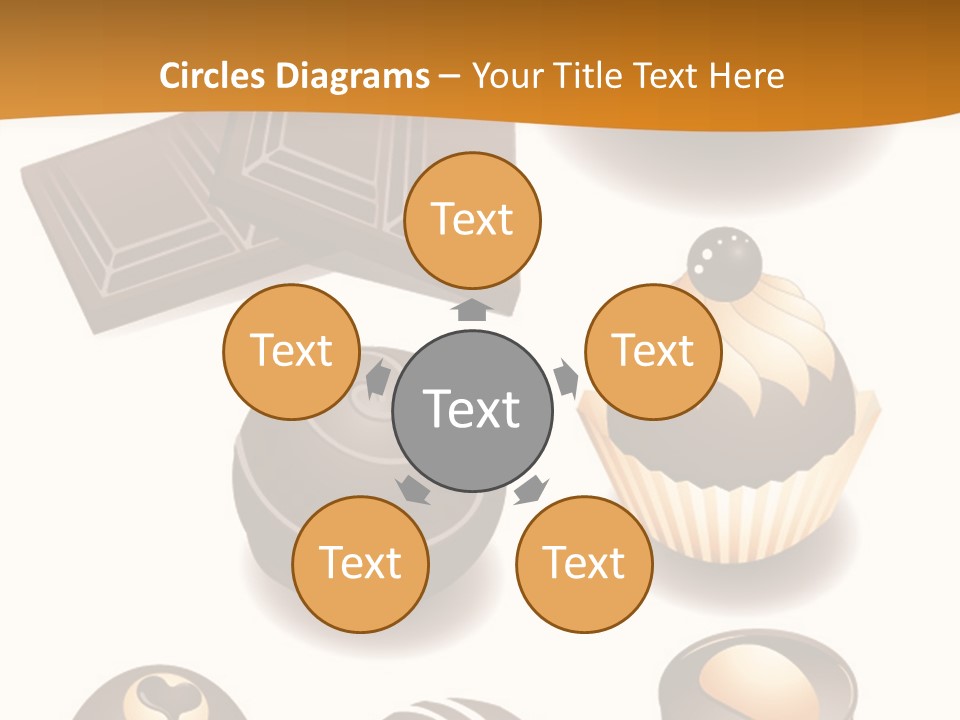 Pattern Coffee Cup PowerPoint Template