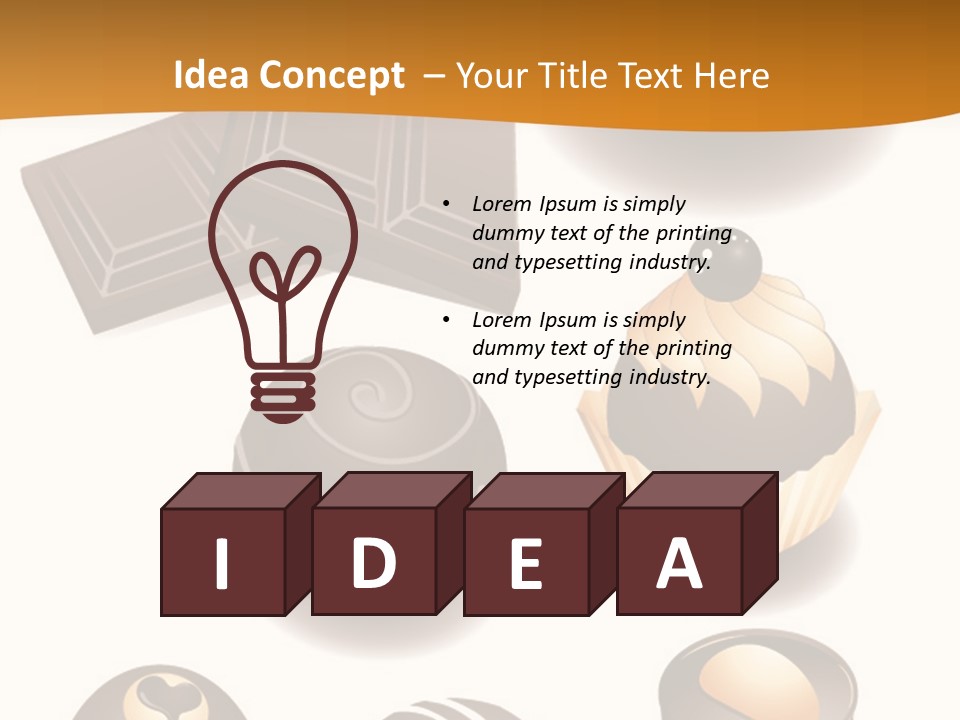 Pattern Coffee Cup PowerPoint Template