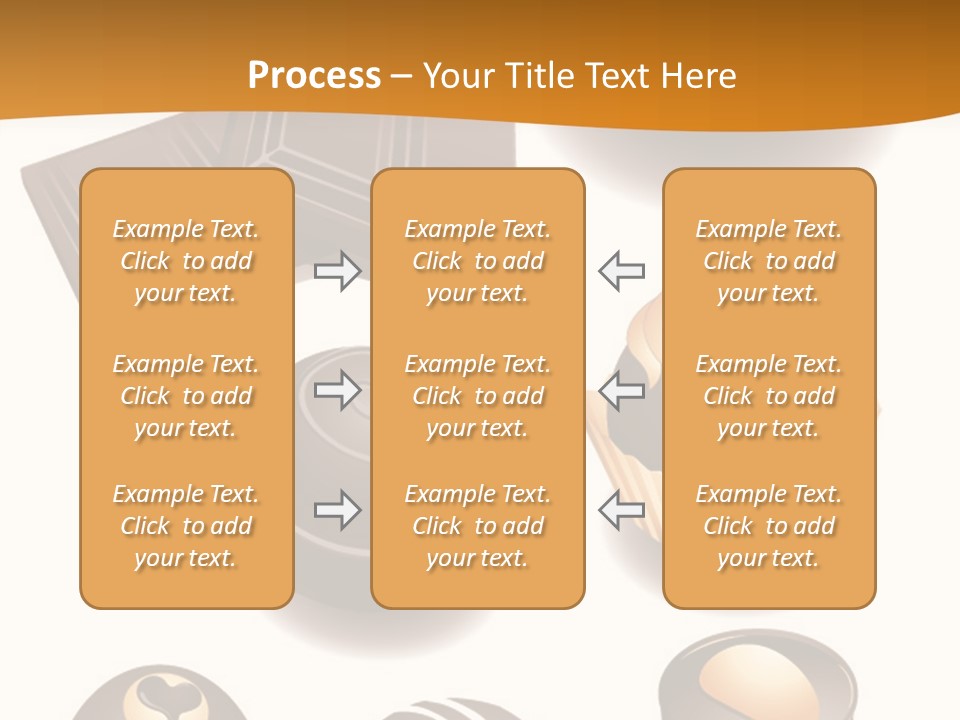 Pattern Coffee Cup PowerPoint Template
