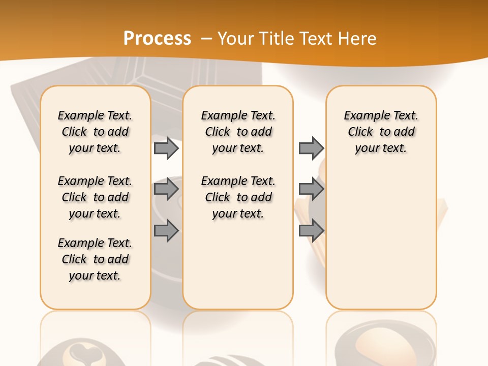 Pattern Coffee Cup PowerPoint Template