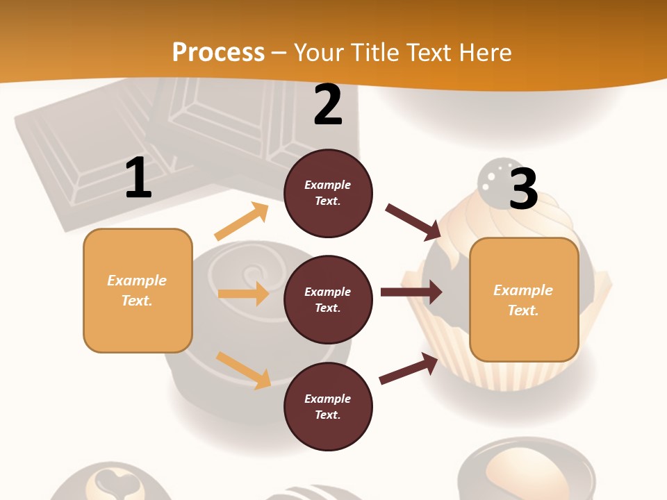 Pattern Coffee Cup PowerPoint Template