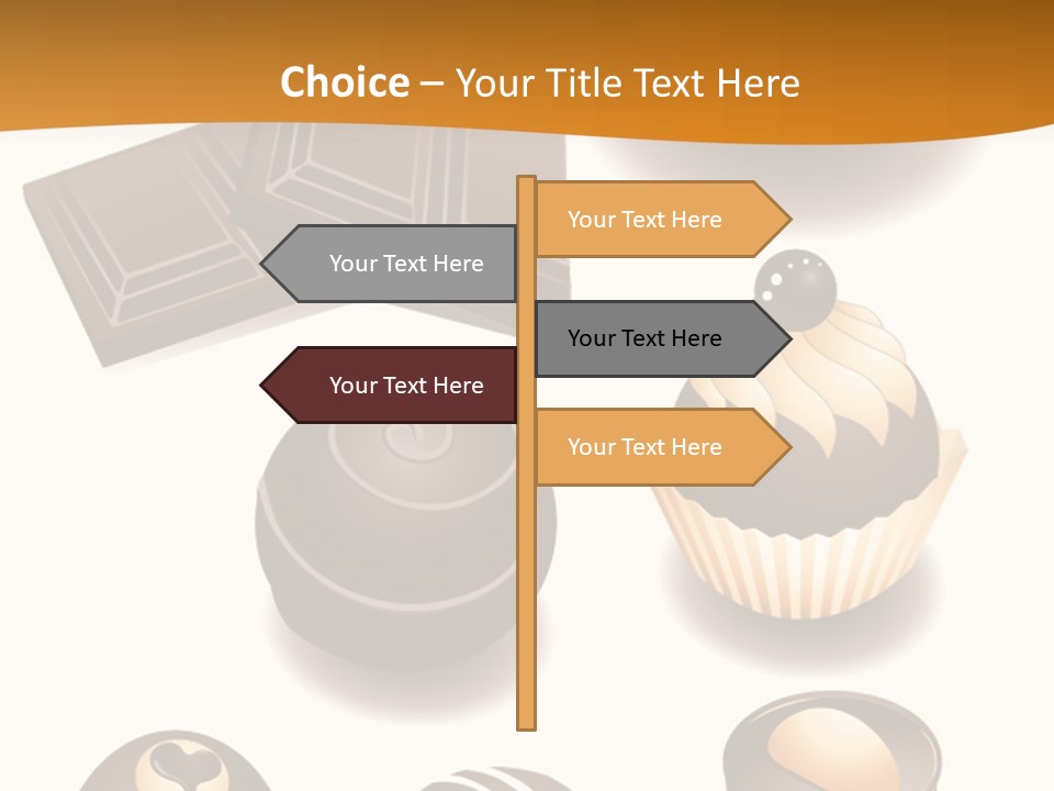 Pattern Coffee Cup PowerPoint Template