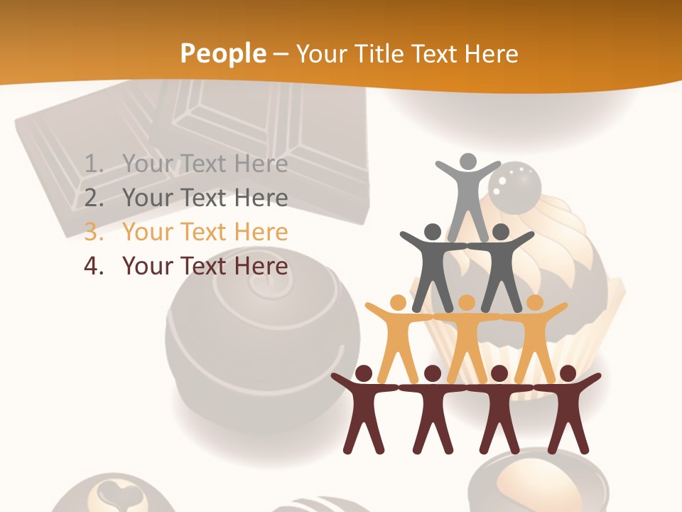 Pattern Coffee Cup PowerPoint Template