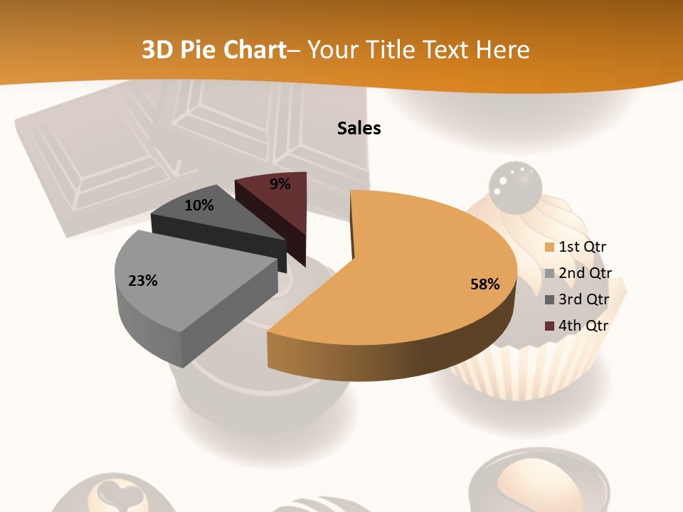 Pattern Coffee Cup PowerPoint Template