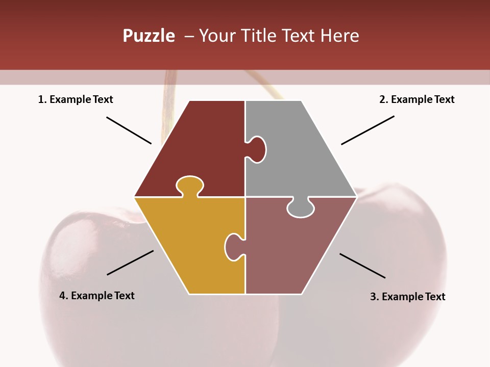 Staircase Red Cinema PowerPoint Template