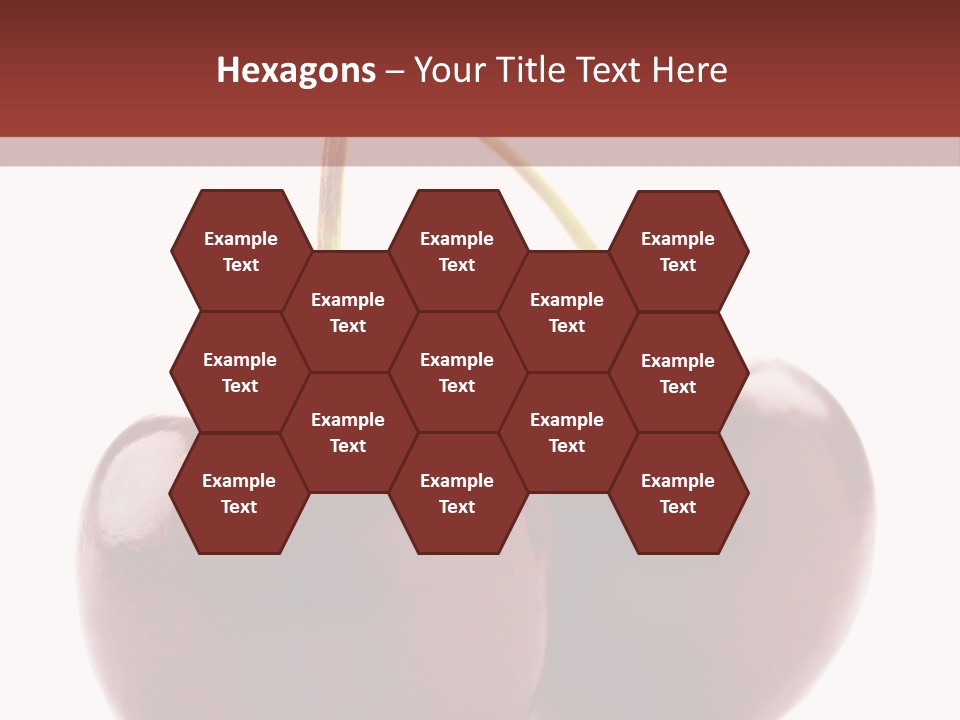 Staircase Red Cinema PowerPoint Template