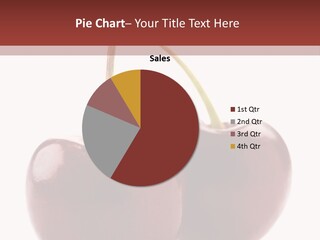 Staircase Red Cinema PowerPoint Template