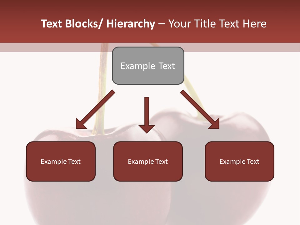 Staircase Red Cinema PowerPoint Template