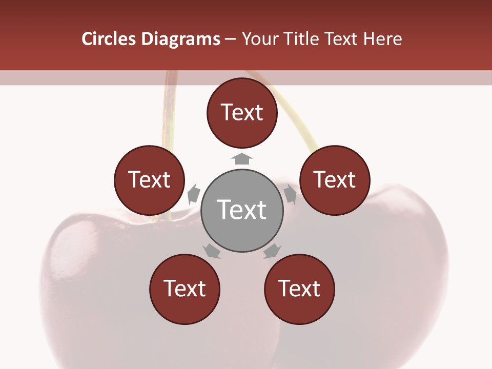 Staircase Red Cinema PowerPoint Template