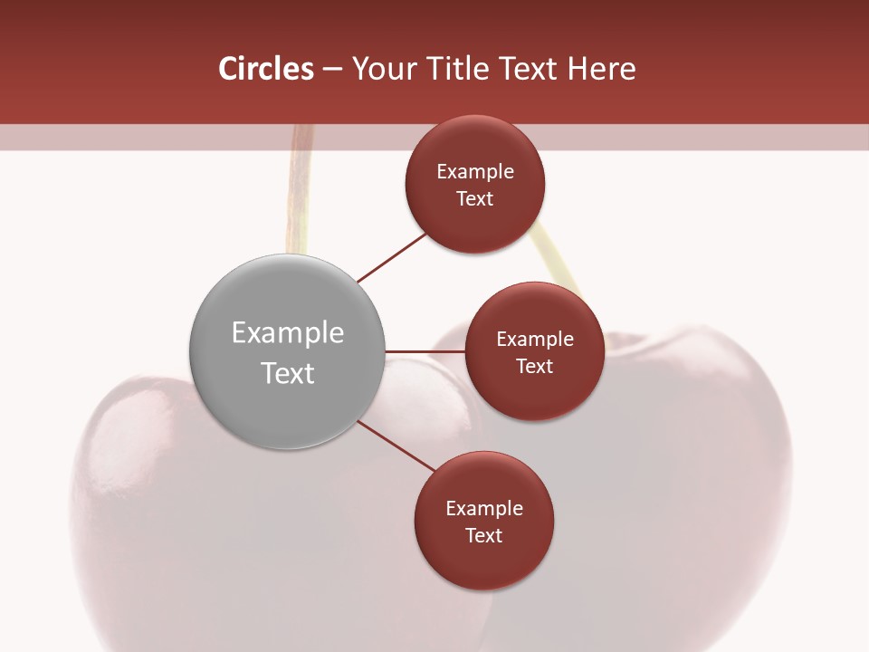 Staircase Red Cinema PowerPoint Template