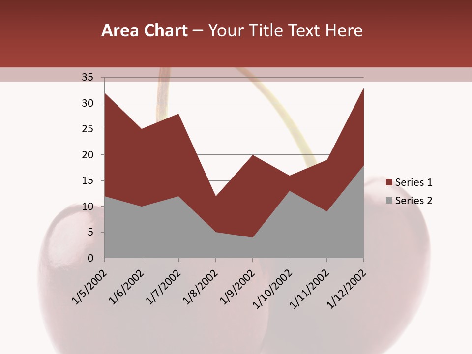 Staircase Red Cinema PowerPoint Template