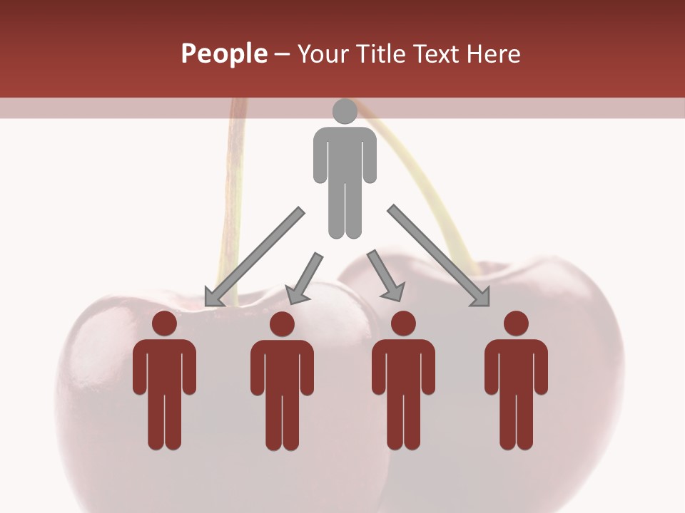 Staircase Red Cinema PowerPoint Template