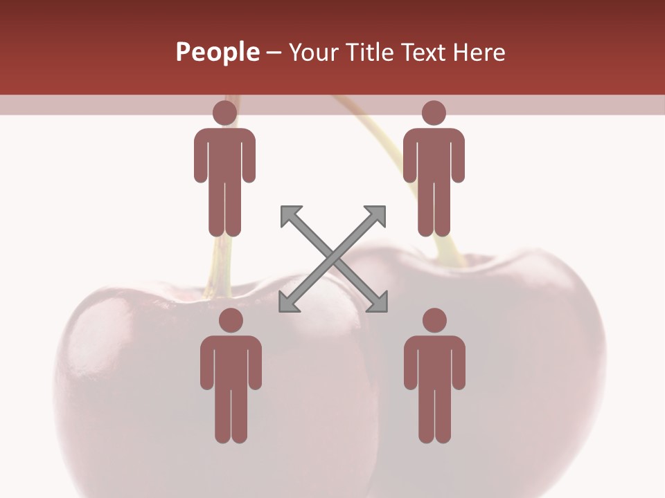 Staircase Red Cinema PowerPoint Template