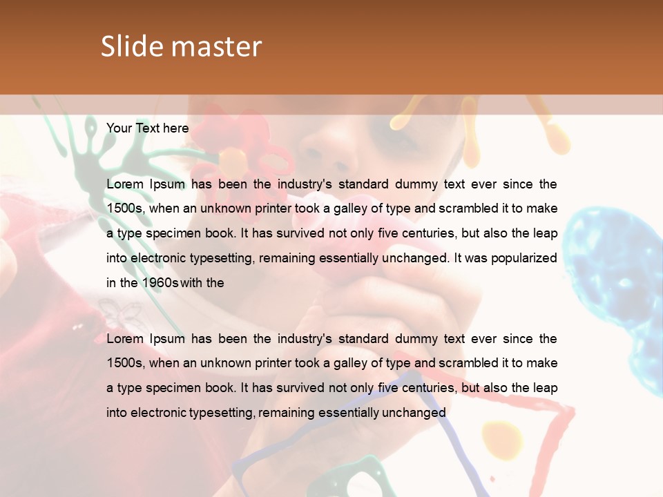 Fruit Dieting Health PowerPoint Template