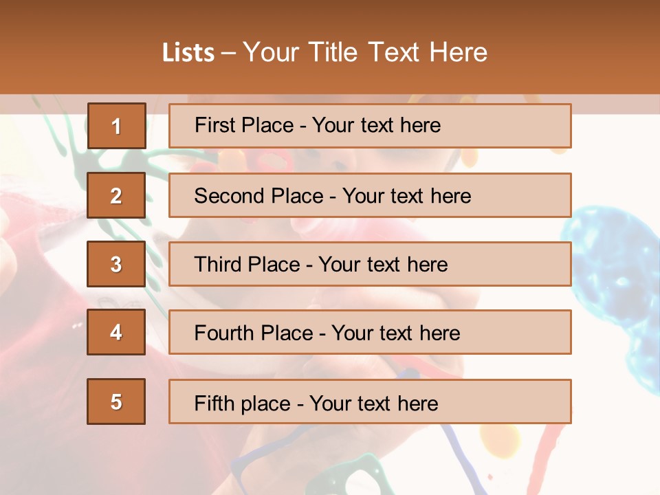 Fruit Dieting Health PowerPoint Template