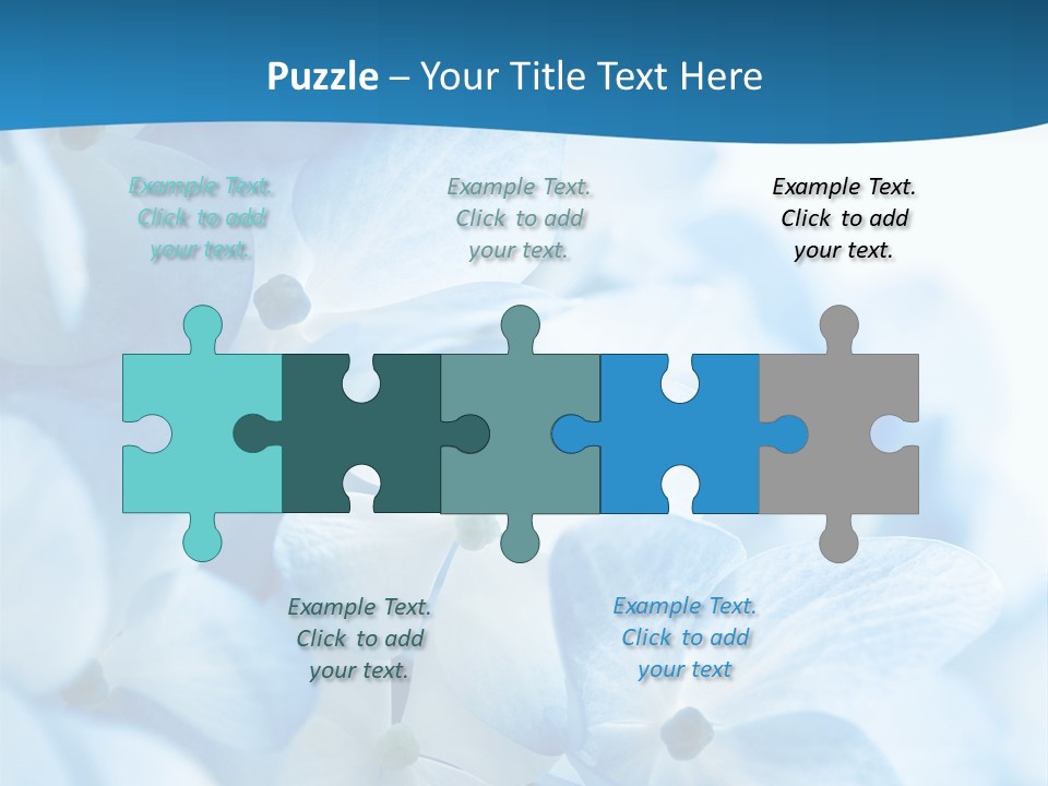 Card Macro Textural PowerPoint Template