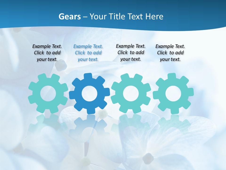 Card Macro Textural PowerPoint Template
