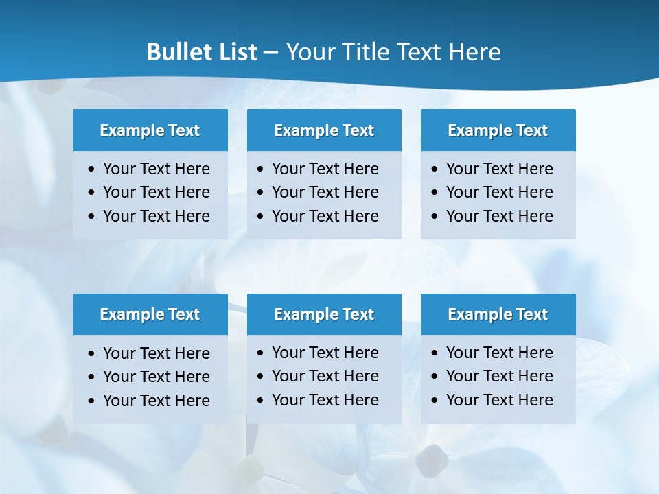 Card Macro Textural PowerPoint Template