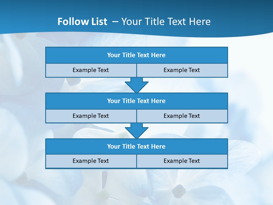 Card Macro Textural PowerPoint Template