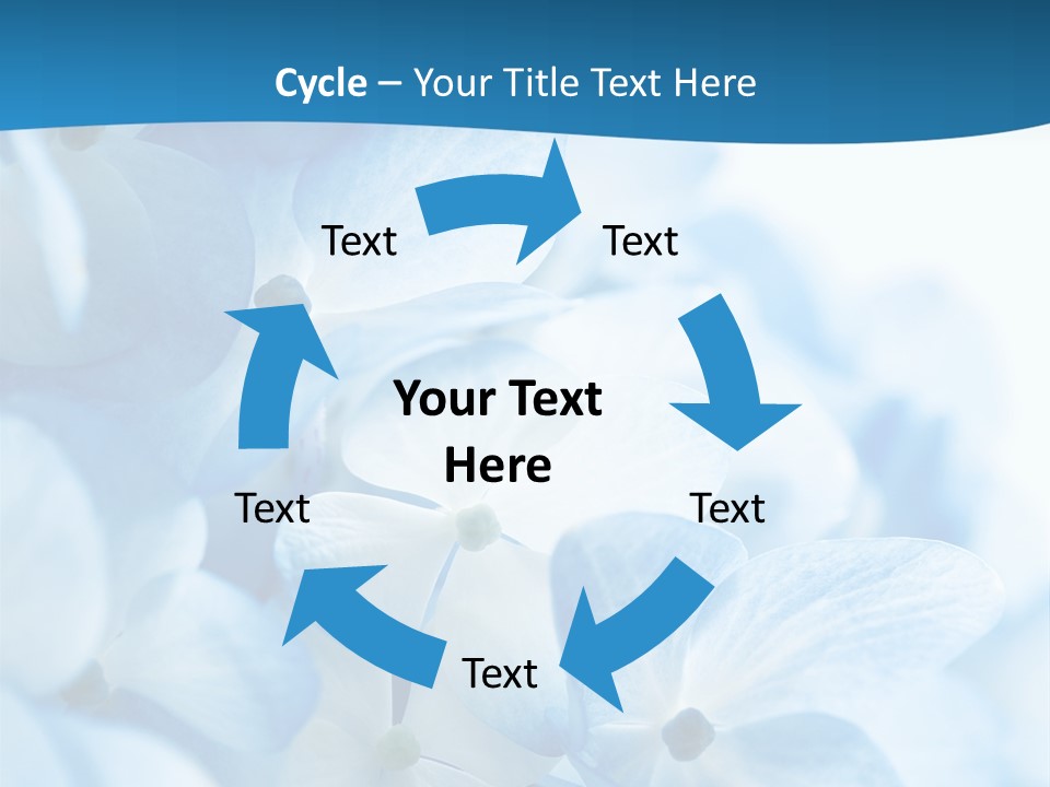 Card Macro Textural PowerPoint Template