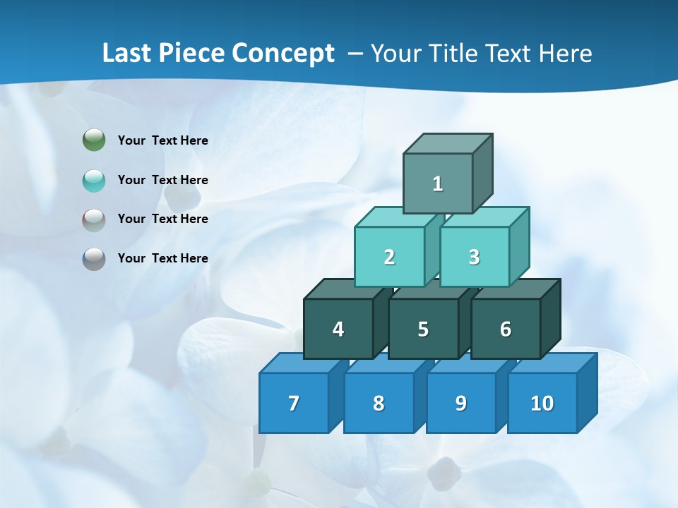Card Macro Textural PowerPoint Template