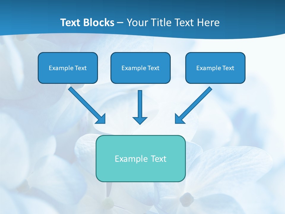 Card Macro Textural PowerPoint Template