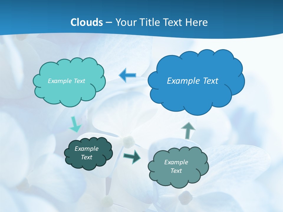 Card Macro Textural PowerPoint Template