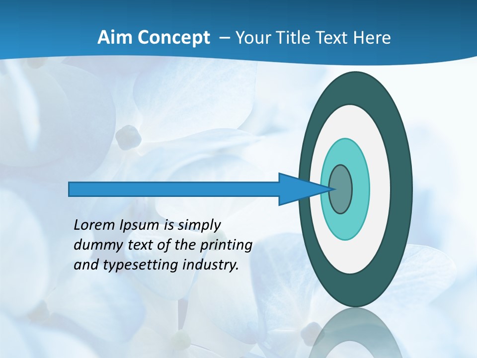 Card Macro Textural PowerPoint Template